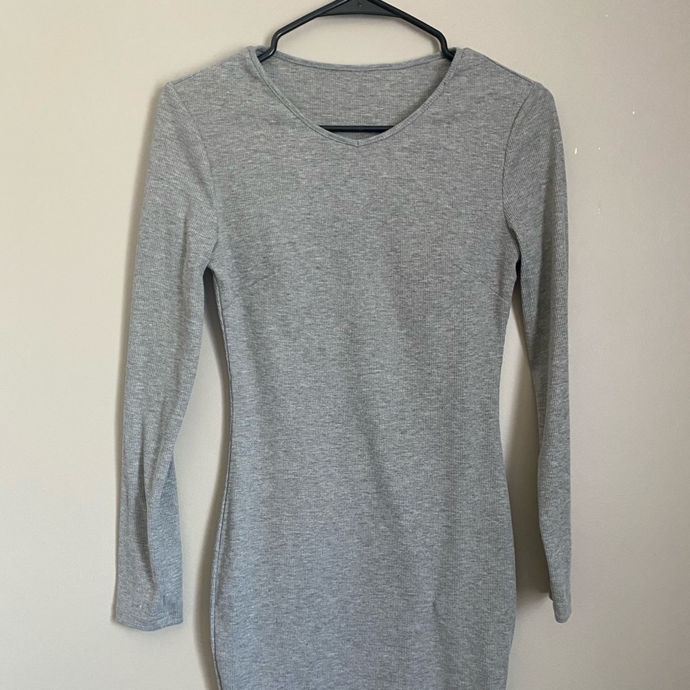 Gray dress